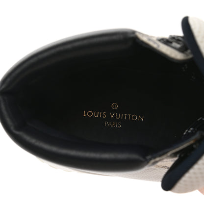 Louis Vuitton Calfskin Monogram Mens Ankle Boots 8 White 5 of 12