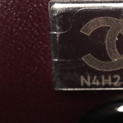 Chanel Caviar Chevron Quilted Mini Coco Handle Flap So Black 6 of 9