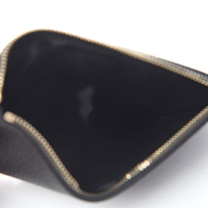 Valentino Garavani Pebbled Calfskin Rockstud Flap Clutch Black 7 of 8