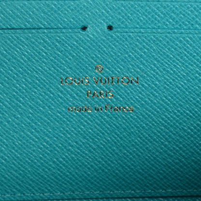 Louis Vuitton Monogram Clemence Wallet Turquoise 6 of 7