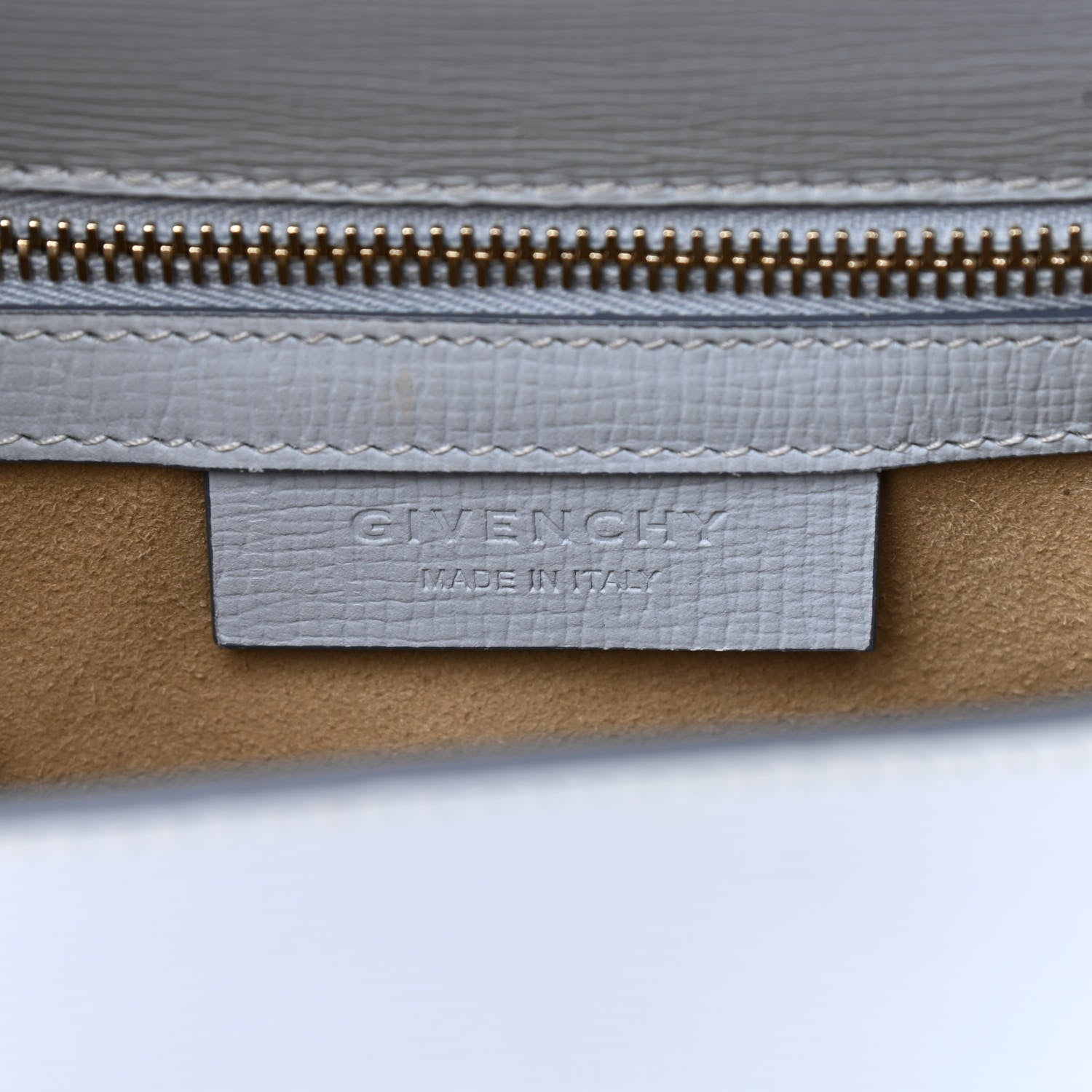 Givenchy Textured Calfskin Mini Pandora Box Chain Crossbody Bag Pale Blue 6 of 12