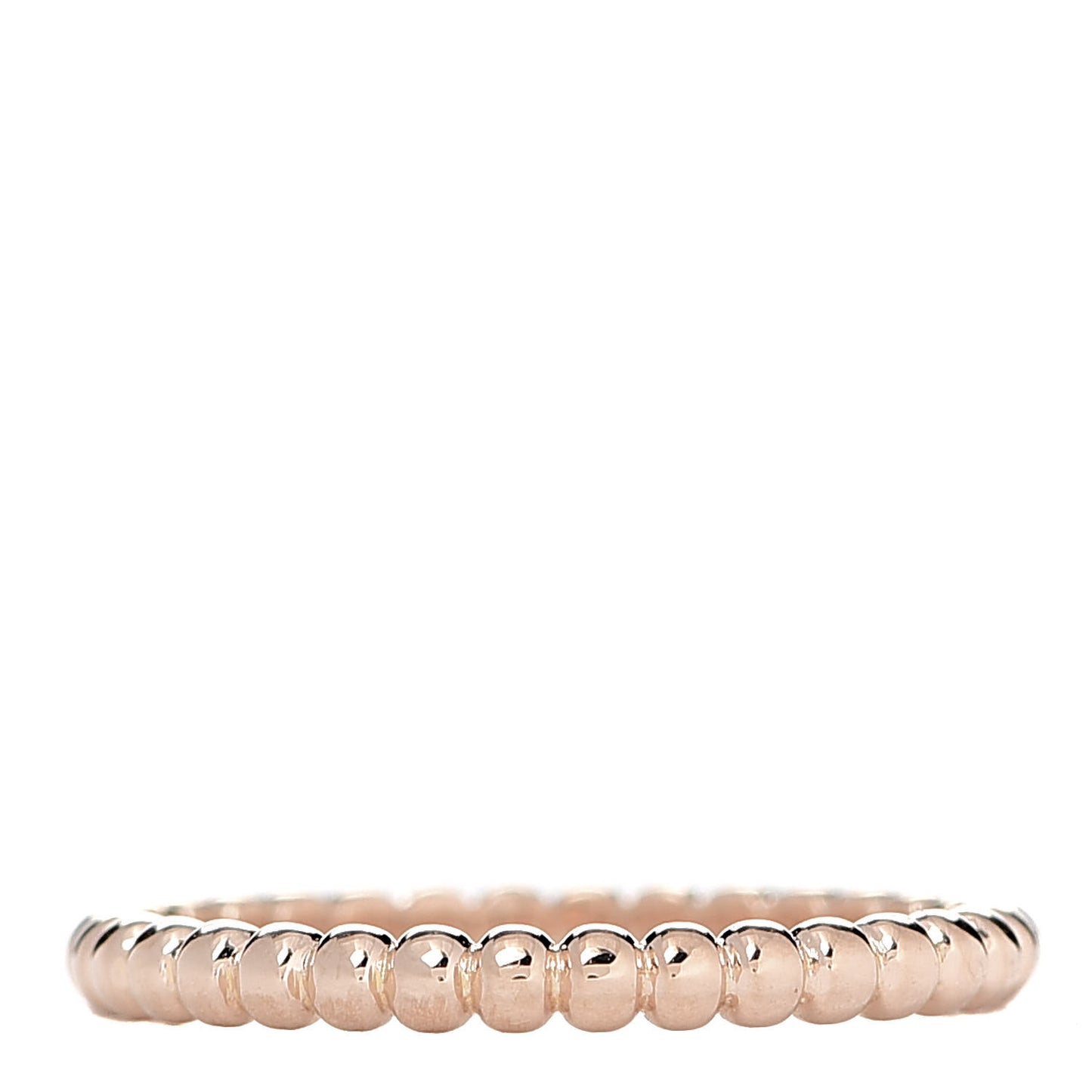 18K Rose Gold Small Perlee Ring 48 4.5