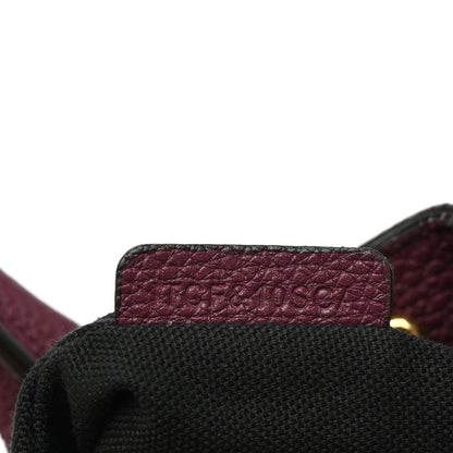 Burberry Grainy Calfskin House Check Small Banner Tote Mahogany Red 12 of 22