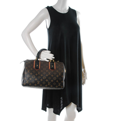 Louis Vuitton Monogram Mirage Speedy 30 Black 2 of 7