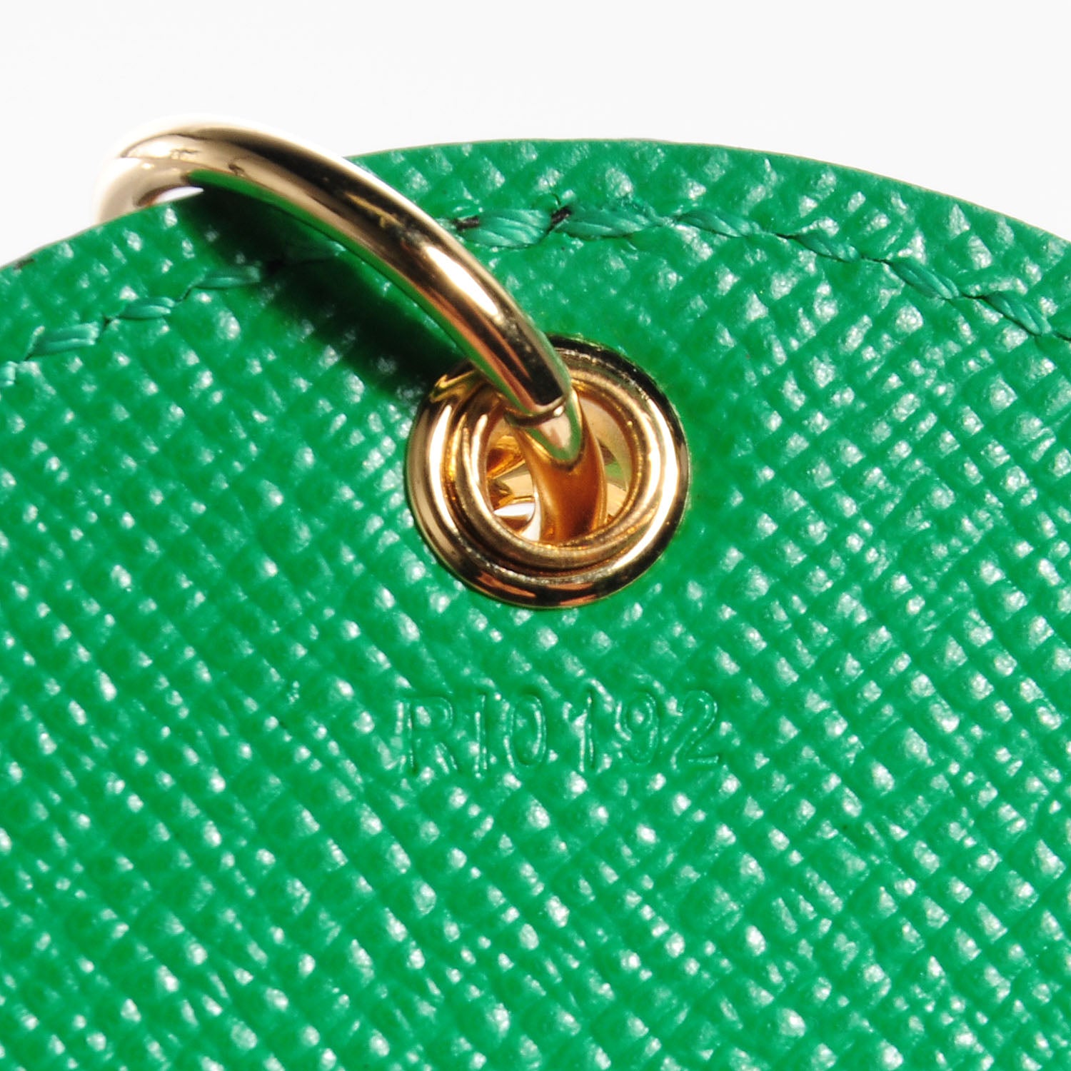 Louis Vuitton Monogram Kusama Pumpkin Dots Key Ring Green 6 of 7