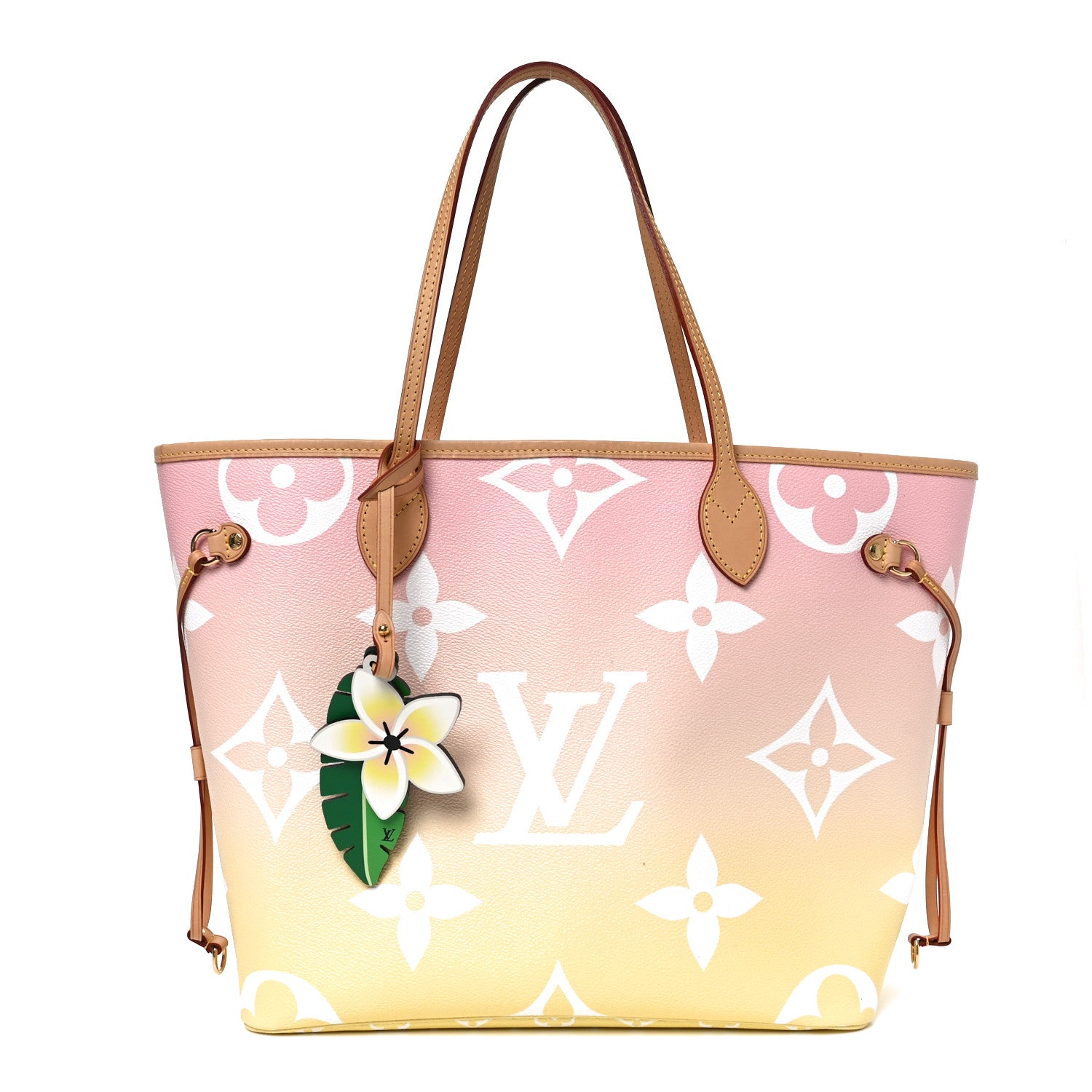 Louis Vuitton Monogram Giant By The Pool Neverfull MM Light Pink 1 of 10