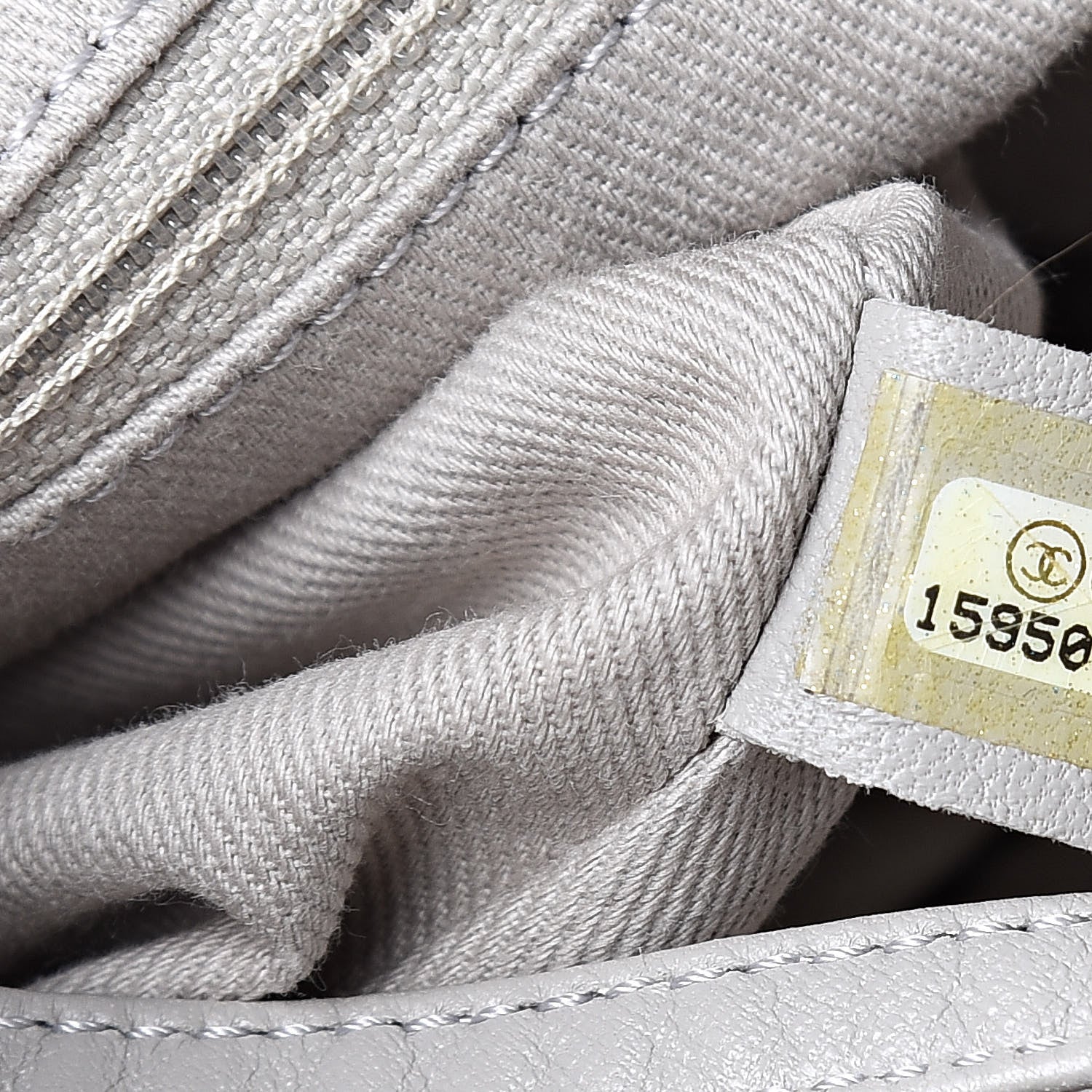 Chanel Iridescent Calfskin Small Sea Hit Tote Beige 7 of 18