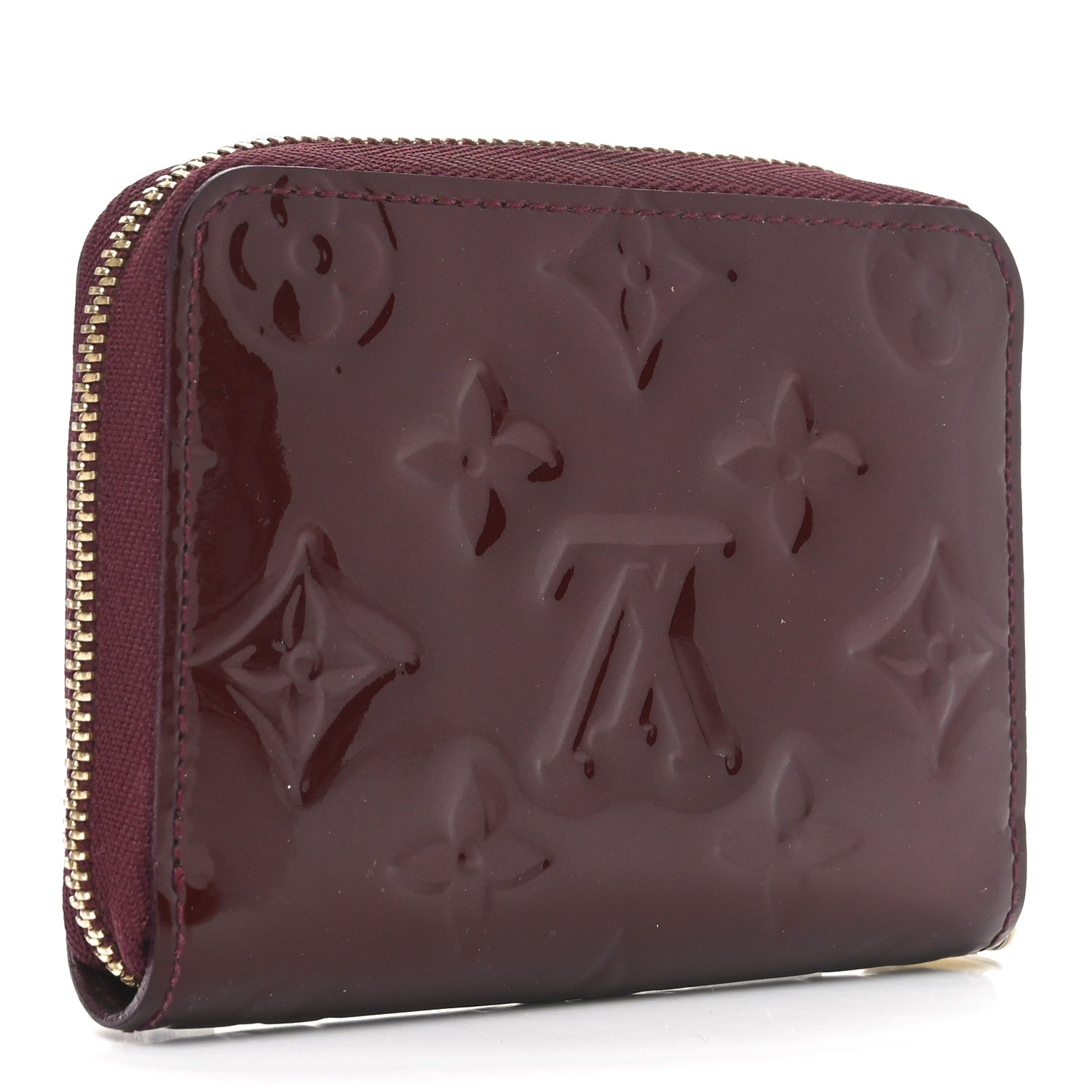 Louis Vuitton Vernis Zippy Coin Purse Rouge Fauviste 3 of 6