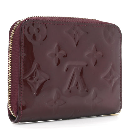 Louis Vuitton Vernis Zippy Coin Purse Rouge Fauviste 3 of 6