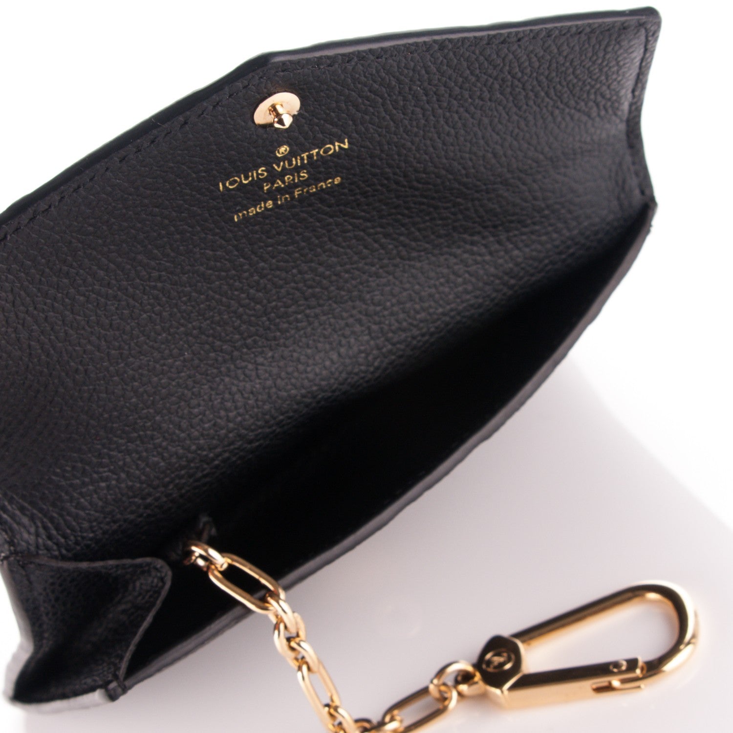 Louis Vuitton Empreinte Key Pouch Black 5 of 6