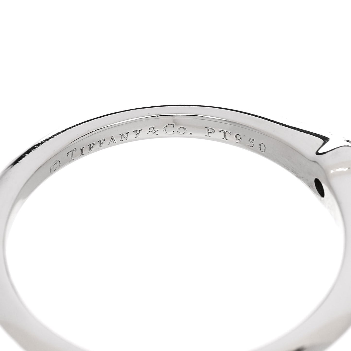 Platinum Diamond .29ct Solitaire Engagement Ring 50 5.5