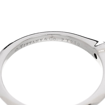 Tiffany Platinum Diamond .29ct Solitaire Engagement Ring 50 5.5 5 of 6