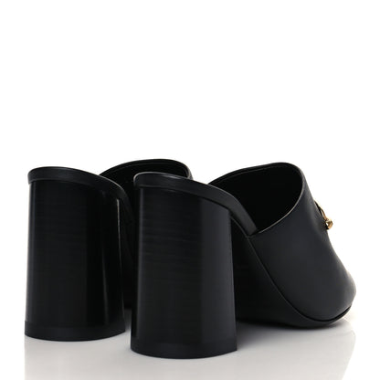 Hermes Calfskin Camilla Mules 35.5 Black 4 of 10