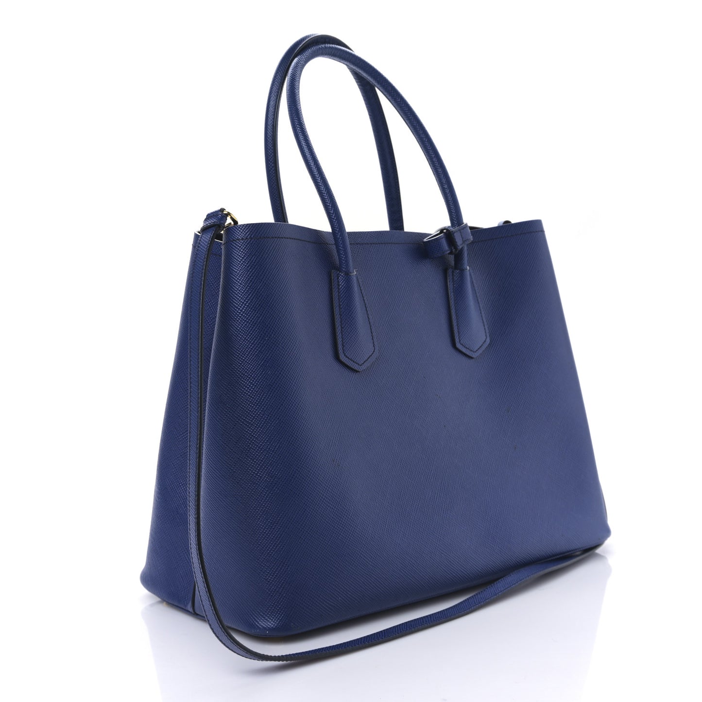 Saffiano Cuir Medium Double Bag Inchiostro