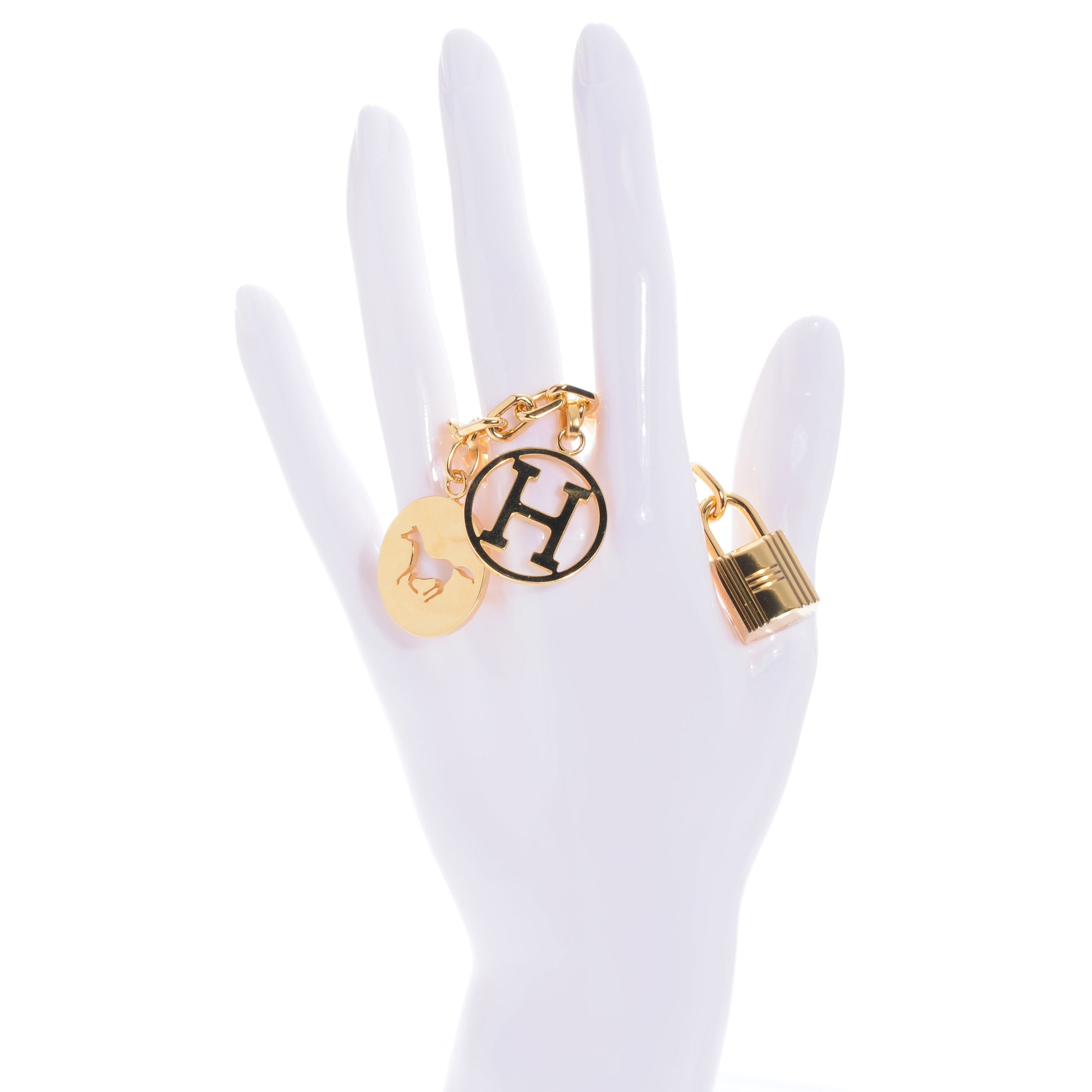 Hermes Breloque Bag Charm Gold 2 of 4
