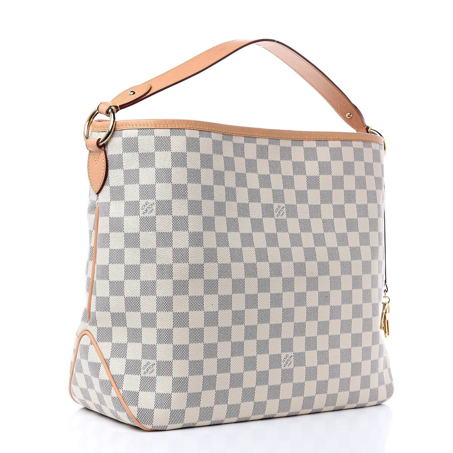 Damier Azur Delightful MM Rose Ballerine