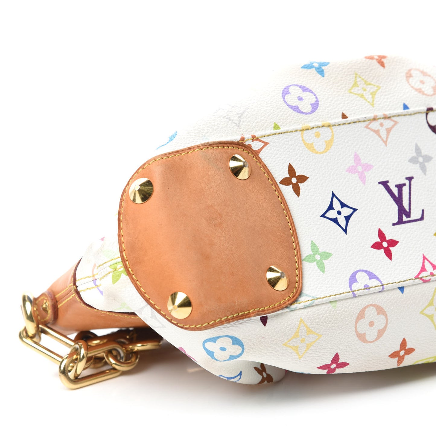 Monogram Multicolor Judy PM White