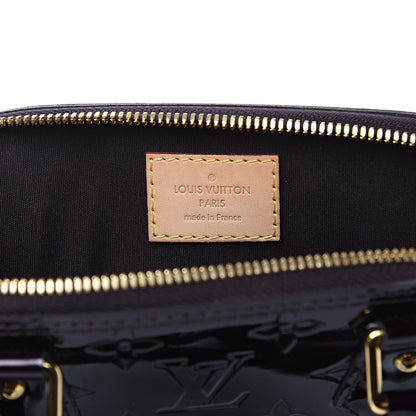 Louis Vuitton Vernis Alma BB Amarante 6 of 8