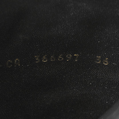Saint Laurent Ketta Studded Babies 40 Brod Knee High Boots 36 Black 8 of 12