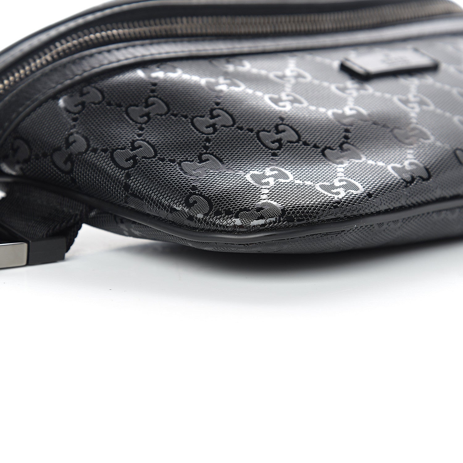 Gucci Imprime Monogram Belt Bag Black 8 of 9