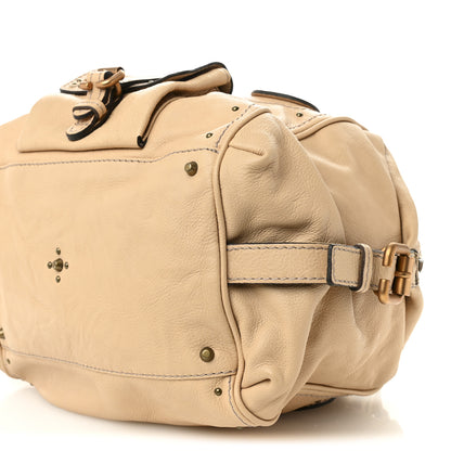 Chloe Calfskin Paddington Front Pocket Tote Creme 9 of 10