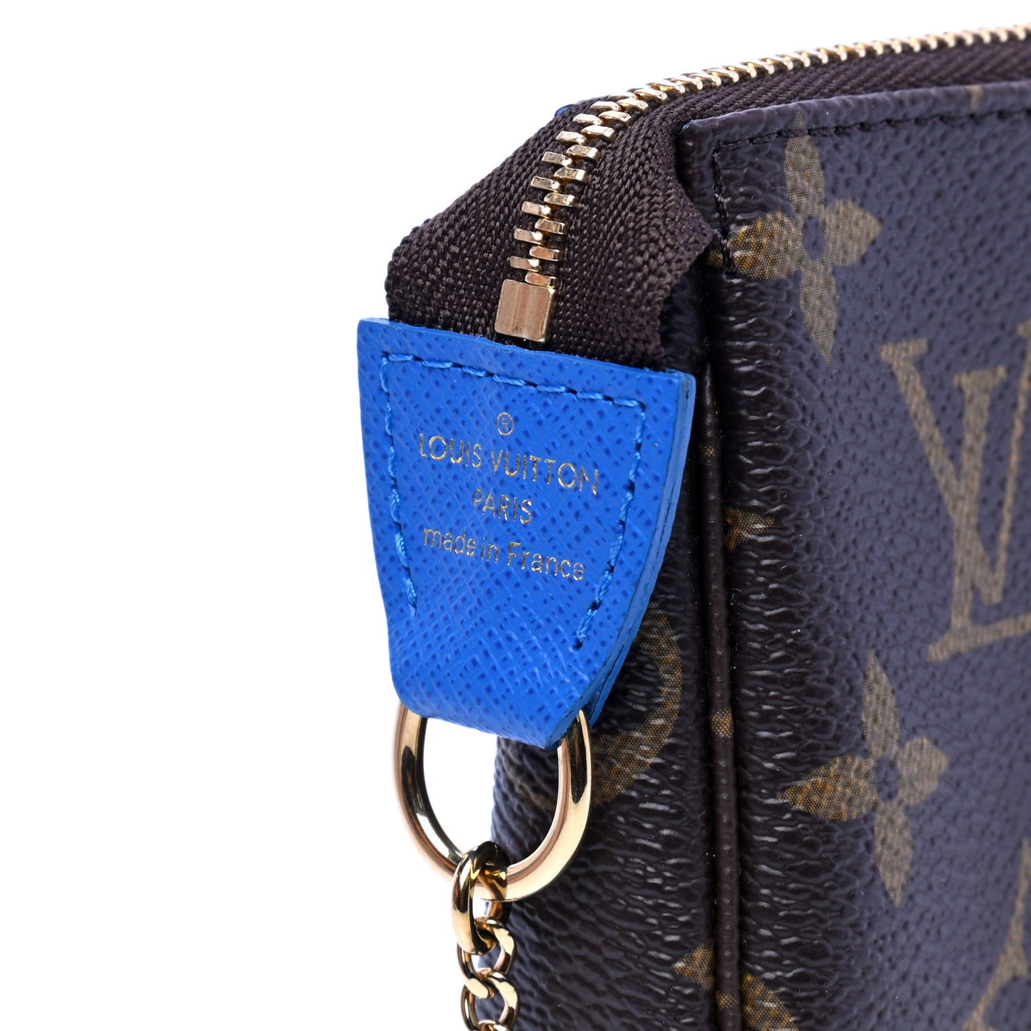 Monogram 2019 Christmas Animation Mini Venice Pochette Accessories Blue