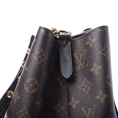 Louis Vuitton Monogram Neonoe MM Black 9 of 10