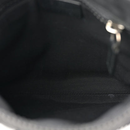 Gucci Nylon Monogram Mini Flat Messenger Bag Black 5 of 11