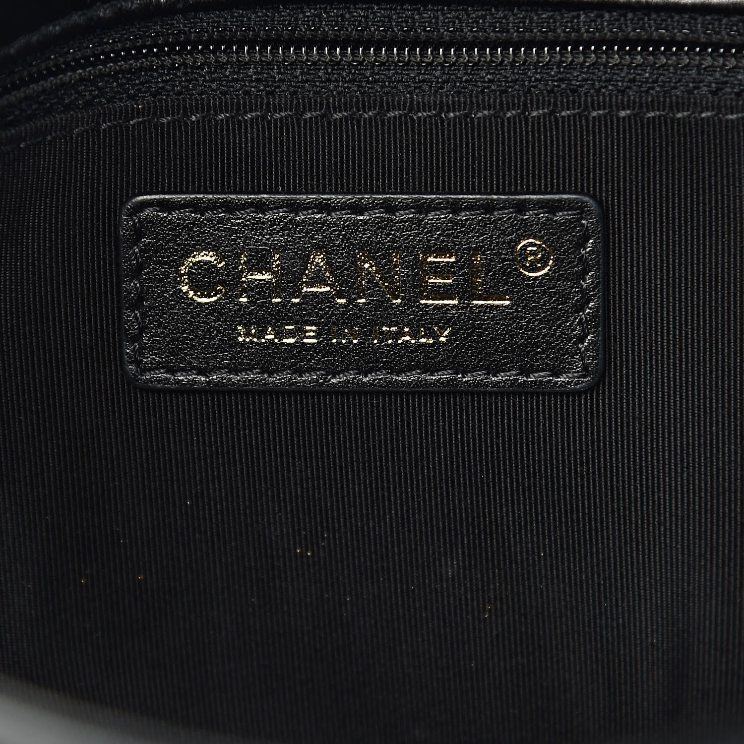 Chanel Calfskin Stitched Medium Covered CC Flap Bag Black 6 of 15