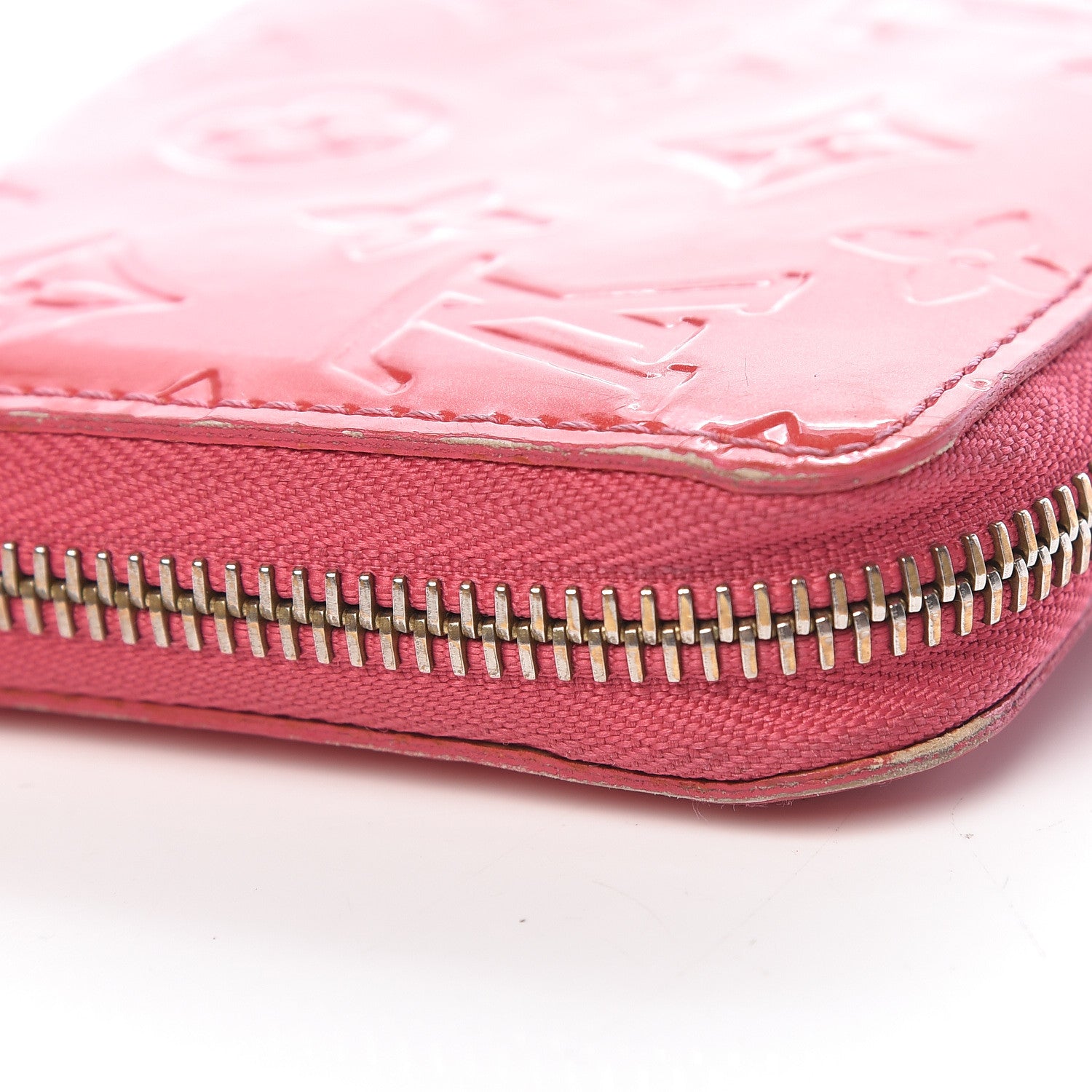 Louis Vuitton Vernis Zippy Wallet Framboise 11 of 13