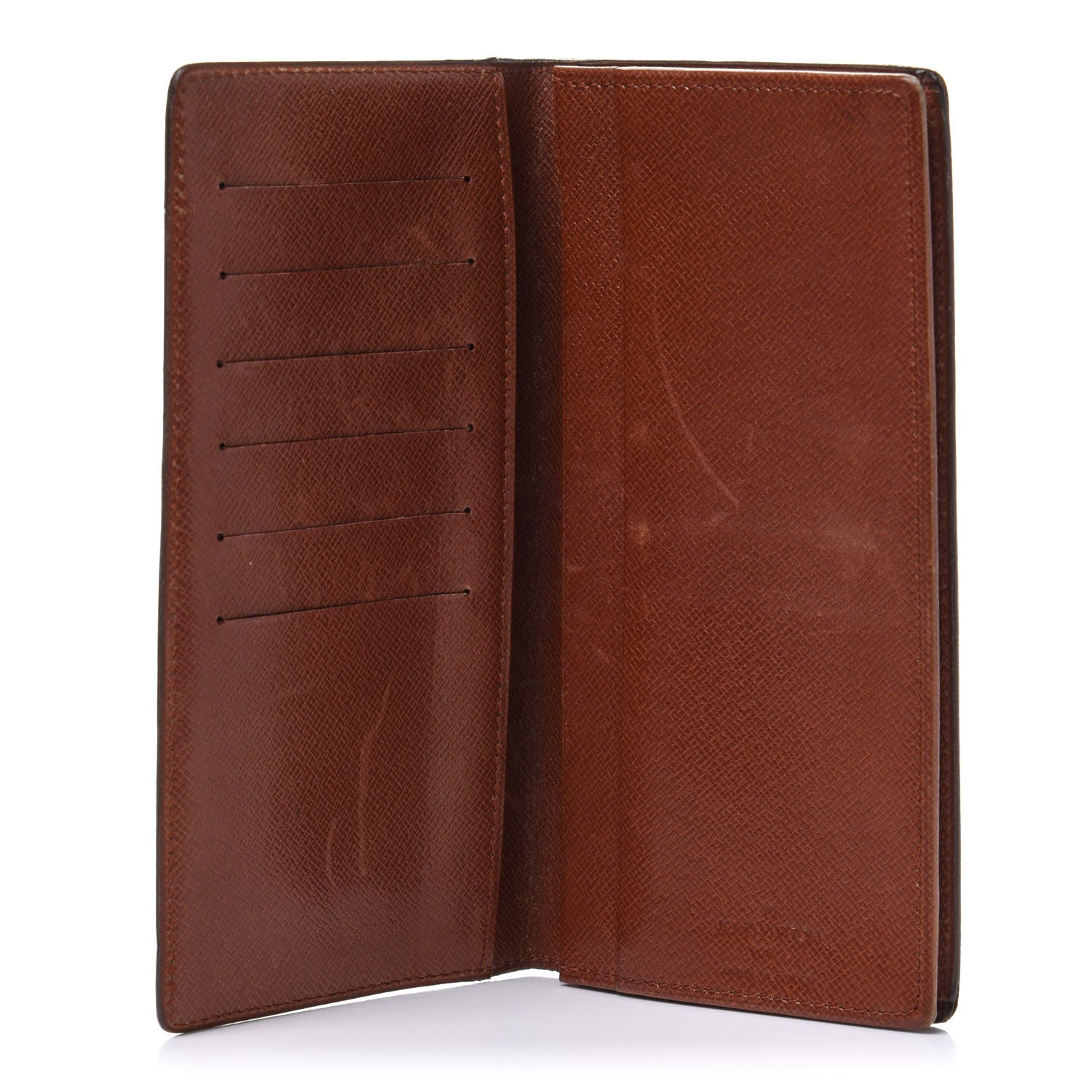 Louis Vuitton Monogram Porte Valeurs Checkbook Wallet 5 of 10