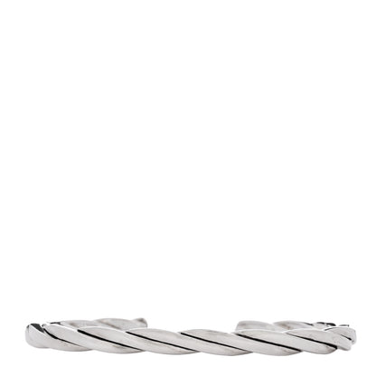 David Yurman Sterling Silver 6mm DY Helios Cuff Bracelet 1 of 3
