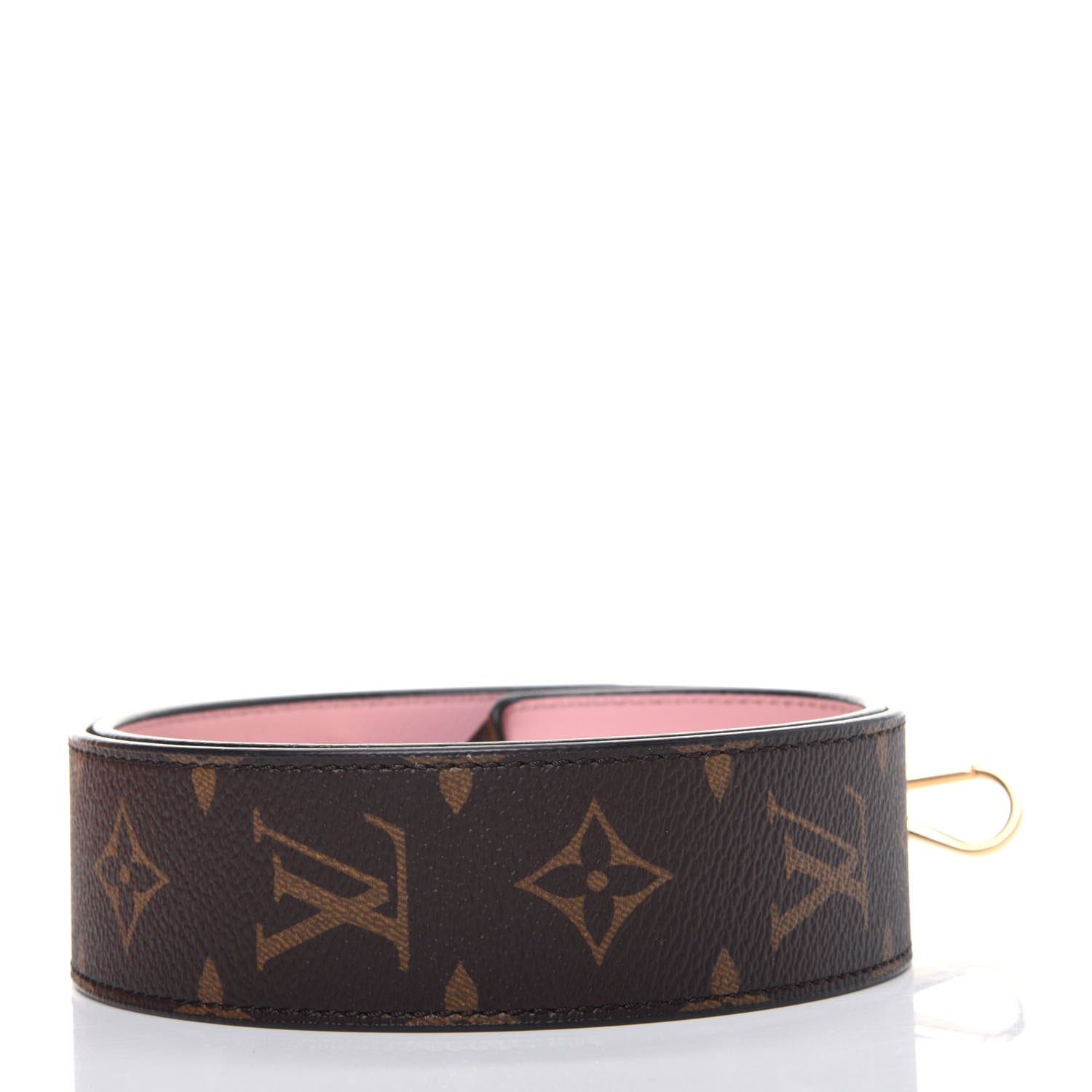 Louis Vuitton Monogram Bandouliere Shoulder Strap Rose Poudre 2 of 5
