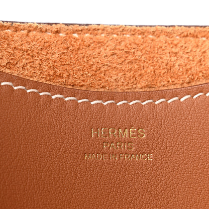 Hermes Taurillon Clemence Swift In-The-Loop 18 Bag Gold 6 of 11