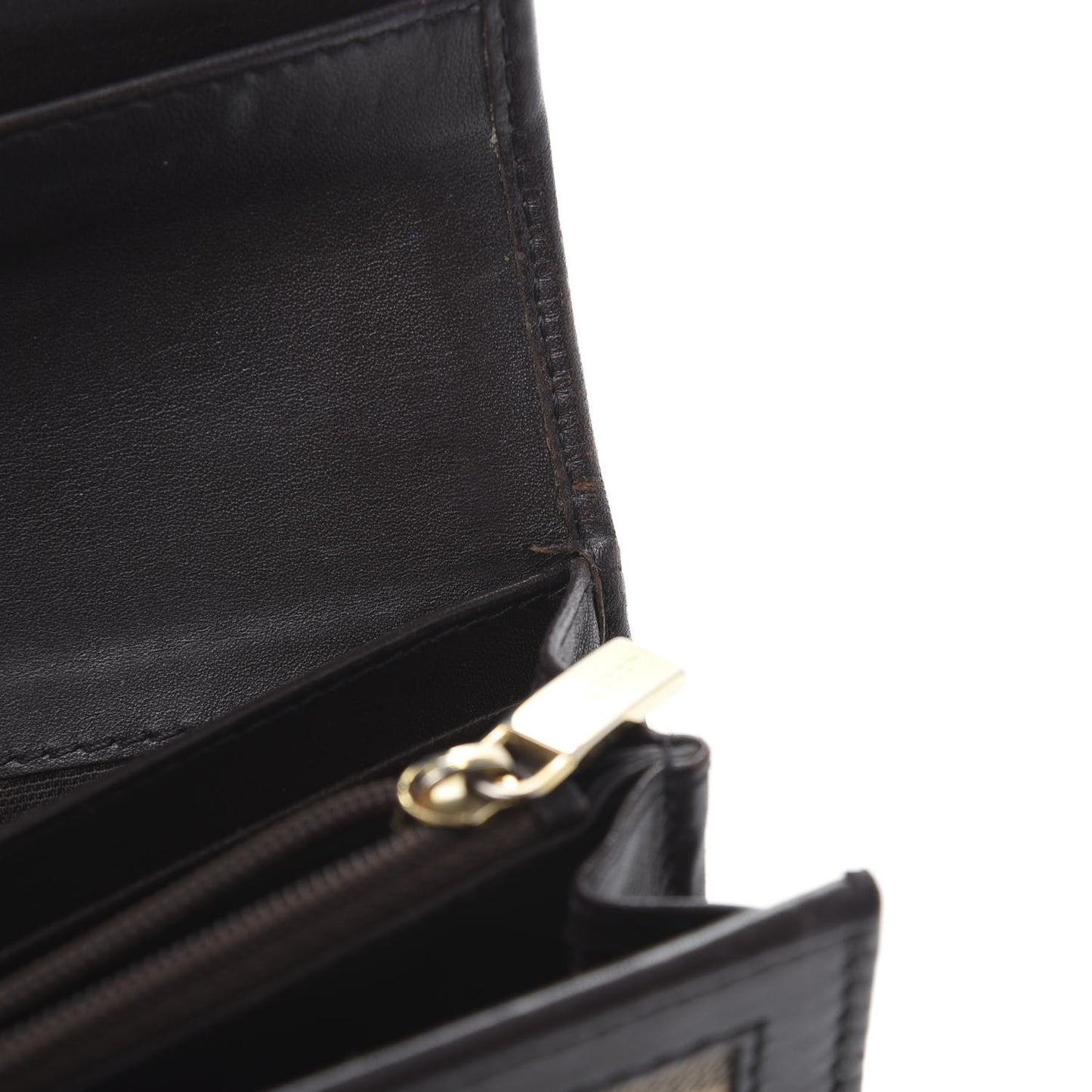 Haymarket Check Molly Continental Wallet Chocolate