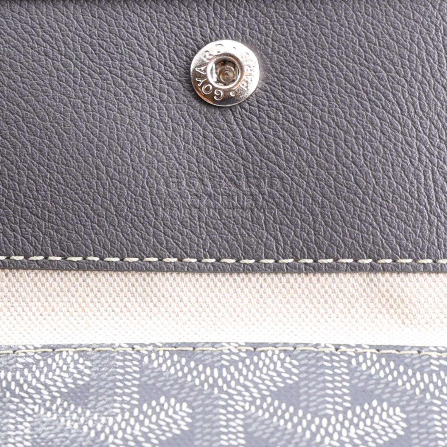 Goyard Goyardine Saint Louis GM Grey 8 of 11