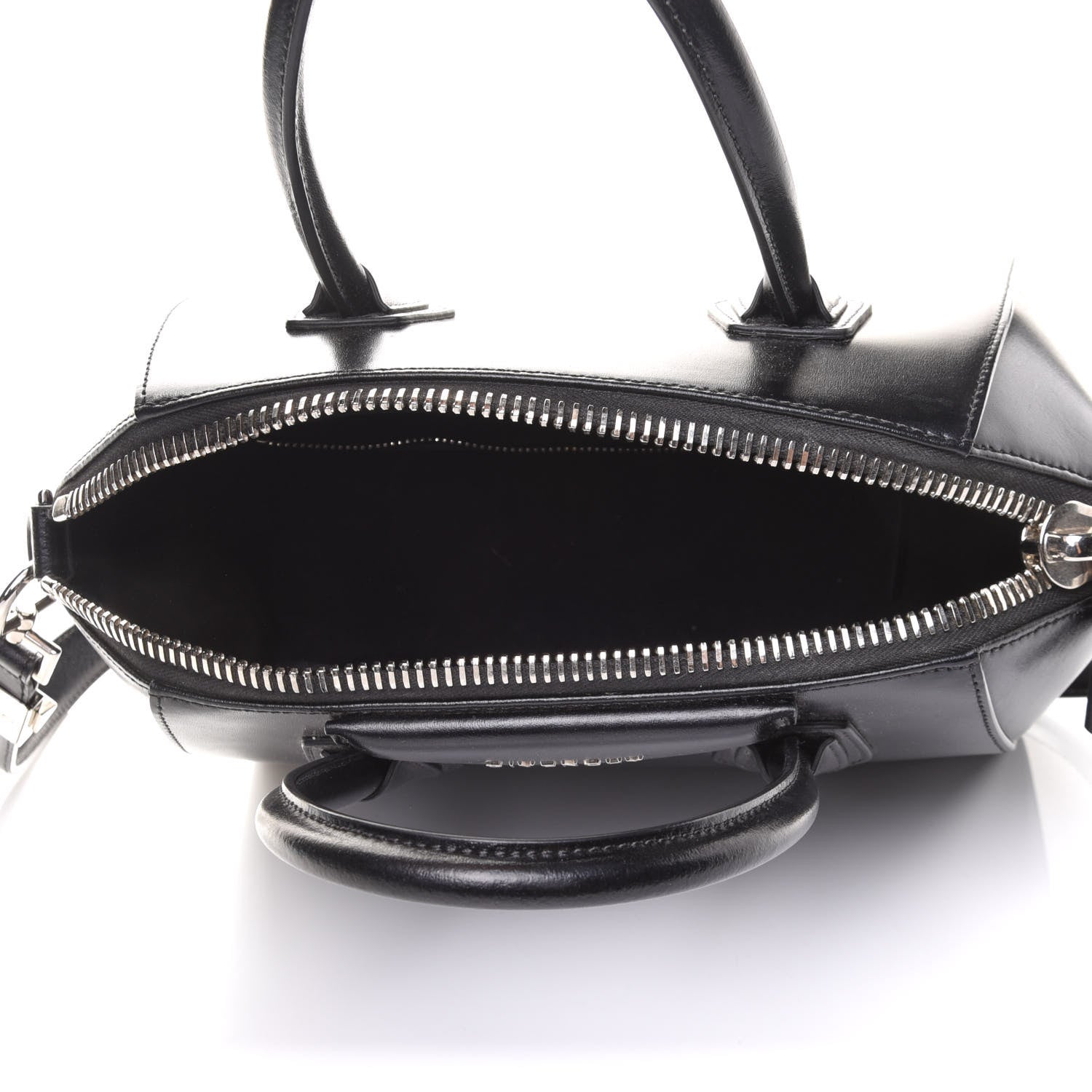 Givenchy Shiny Lord Calfskin Small Antigona Black 5 of 11