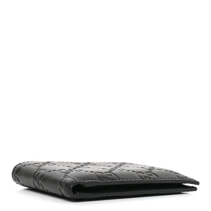 Gucci Guccissima Bi-Fold Wallet Black 4 of 8