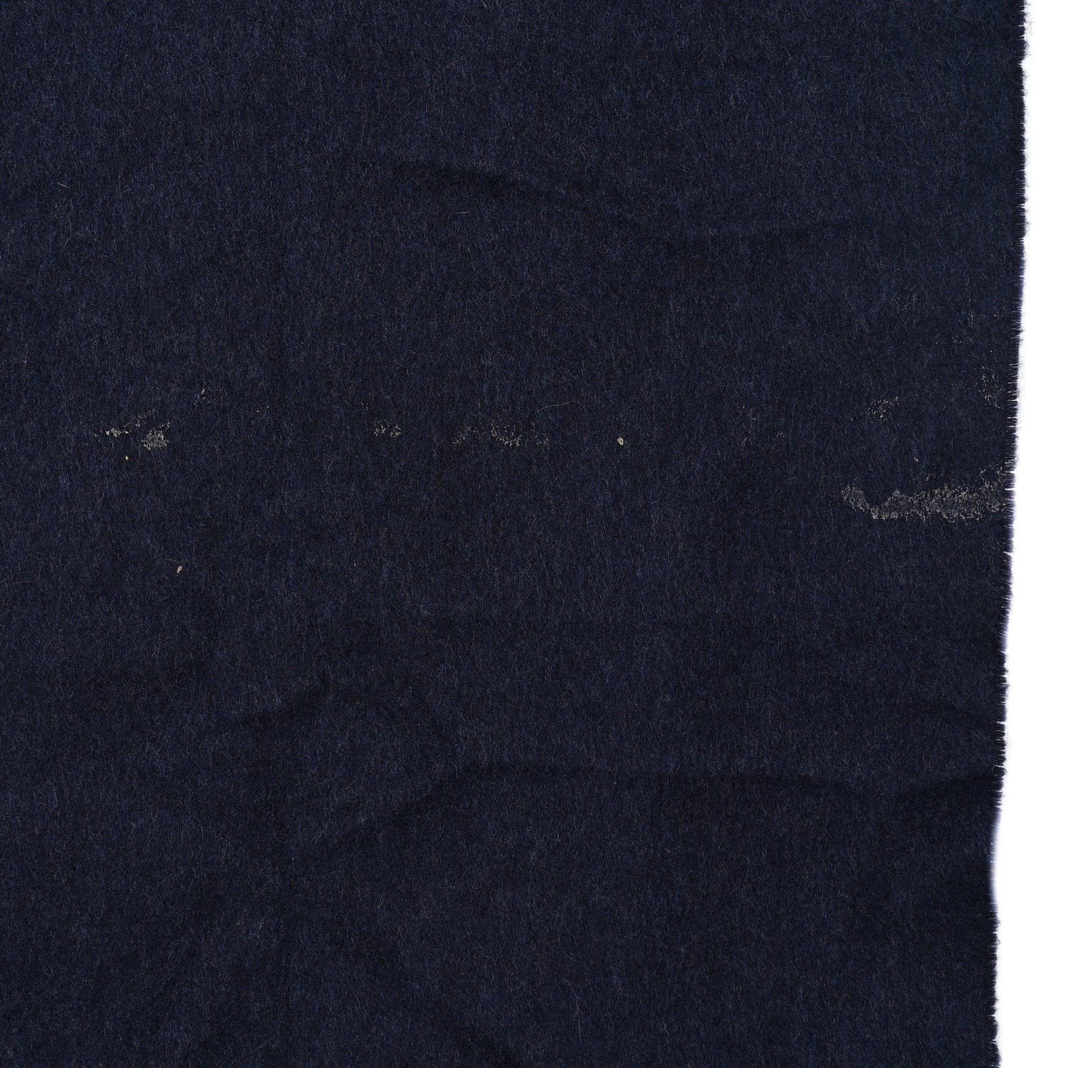 Louis Vuitton Cashmere Wool Monogram Scarf Navy 5 of 6