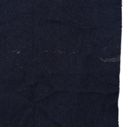 Louis Vuitton Cashmere Wool Monogram Scarf Navy 5 of 6
