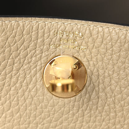 Hermes Taurillon Clemence Mini Lindy 20 Trench 6 of 10