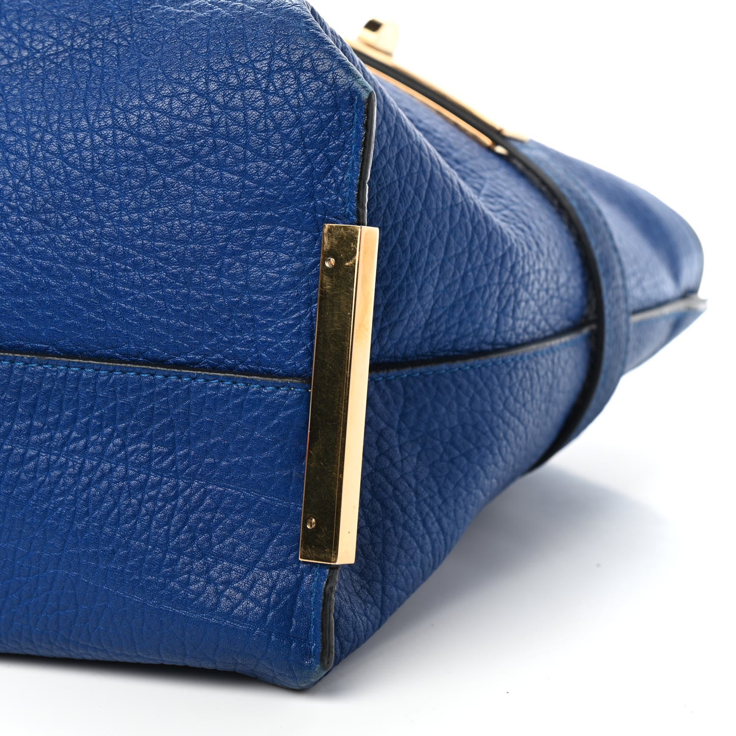 Chloe Calfskin Charlotte Tote Majesty Blue 9 of 9