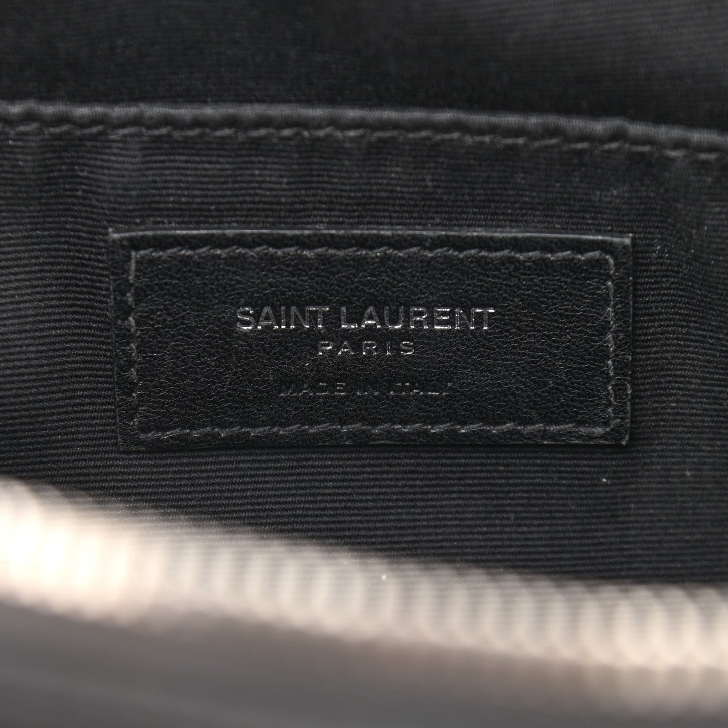 Lambskin Monogram Small Lou Camera Bag Asphalt