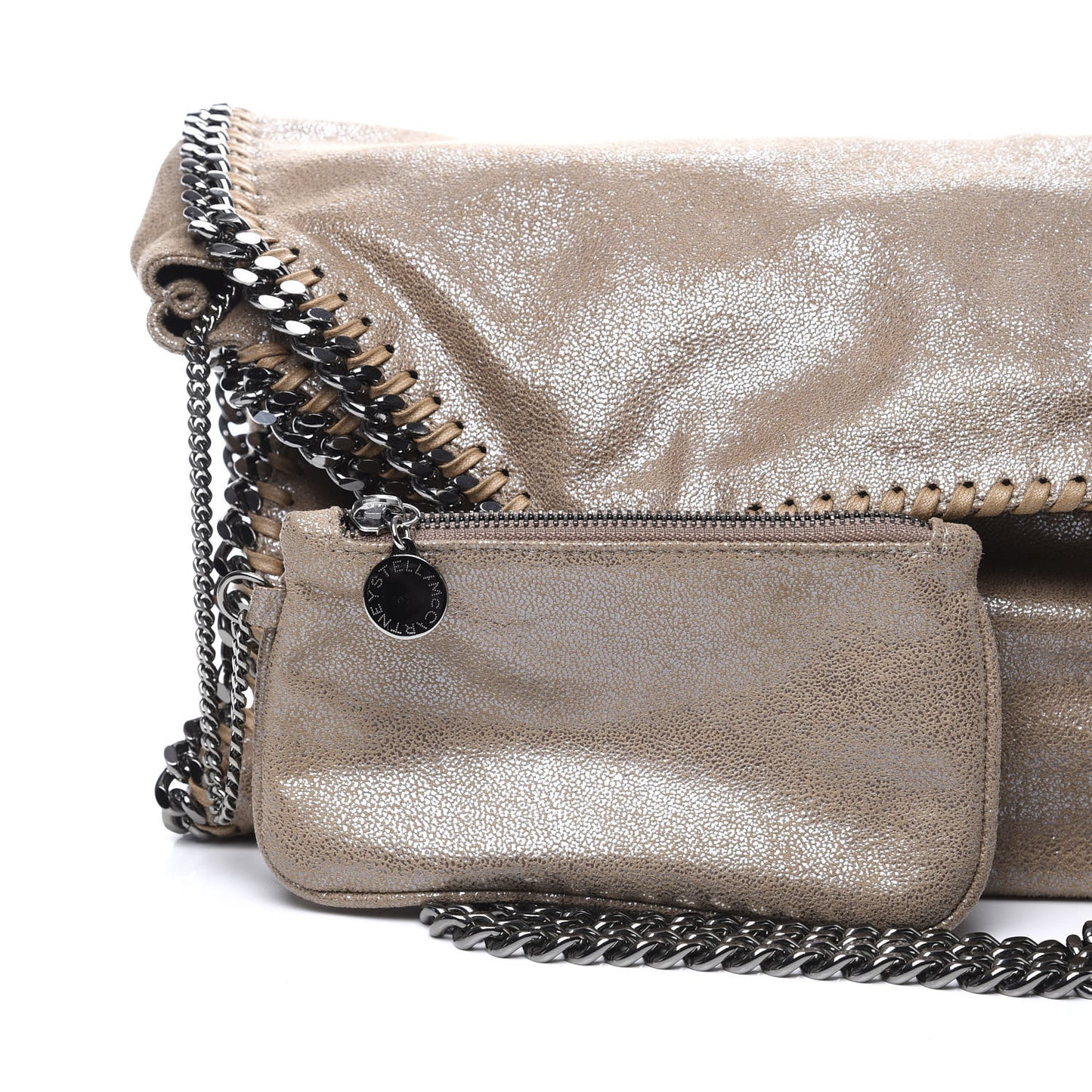 Shaggy Deer Big Falabella Tote Taupe