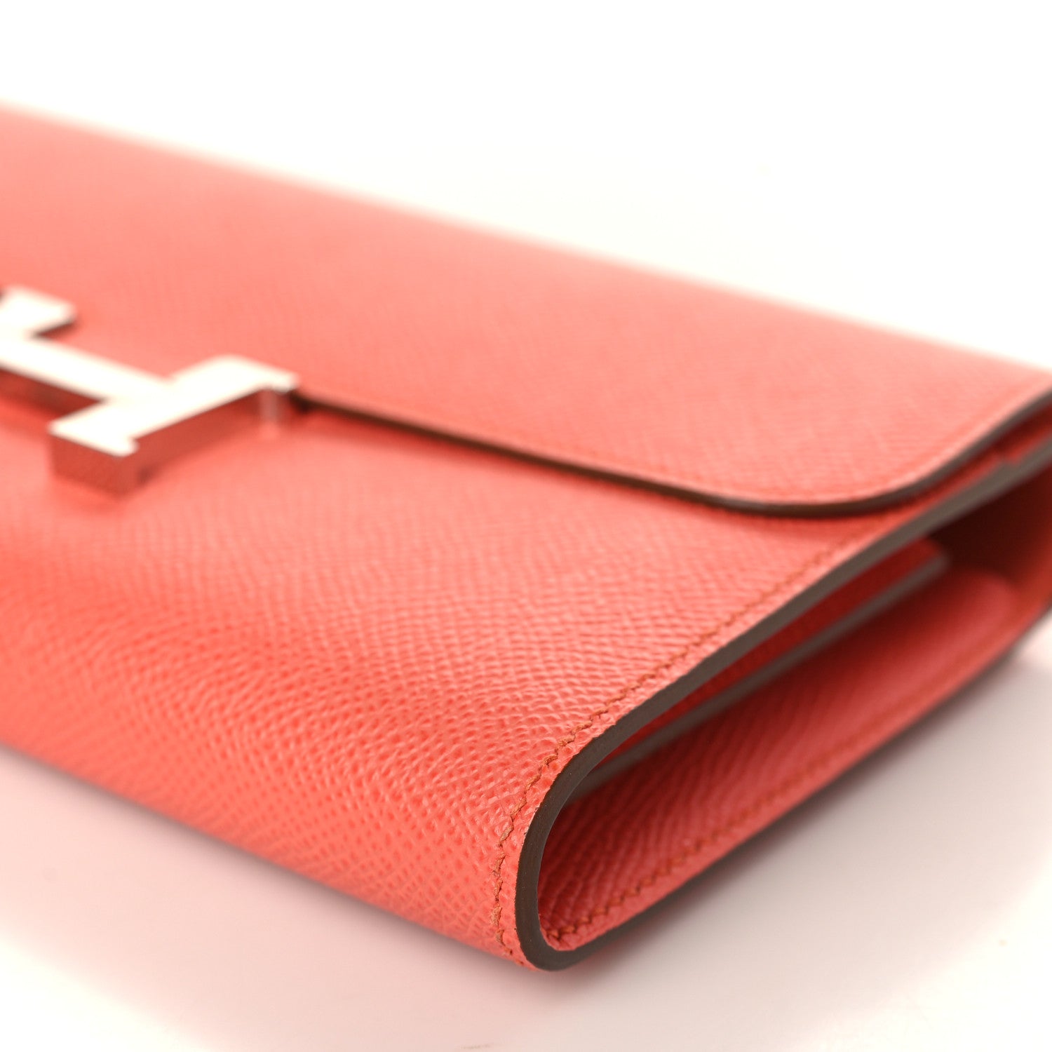 Hermes Epsom Constance Long Wallet Flamingo 8 of 8