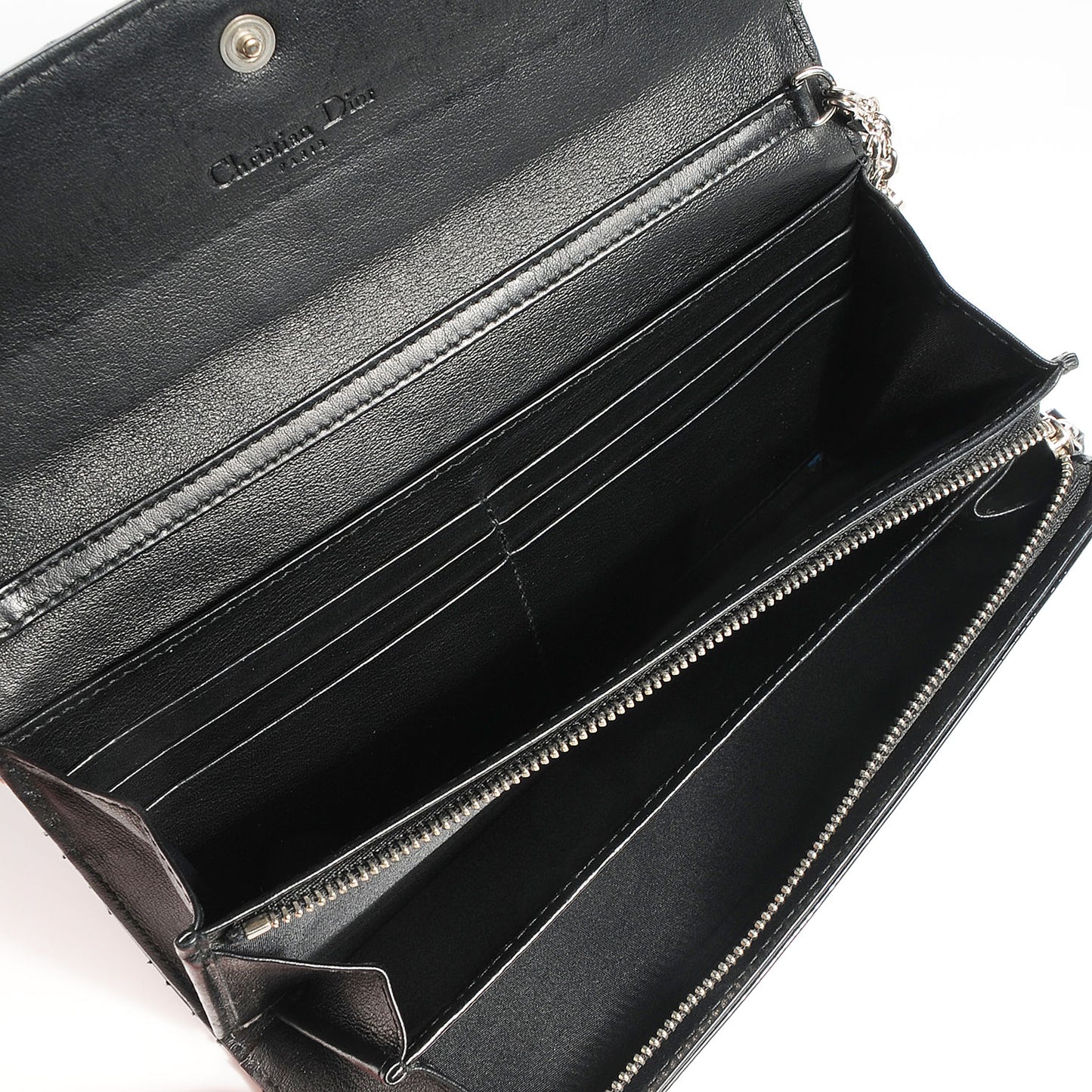 Patent Cannage Rendez-vous Chain Wallet Black