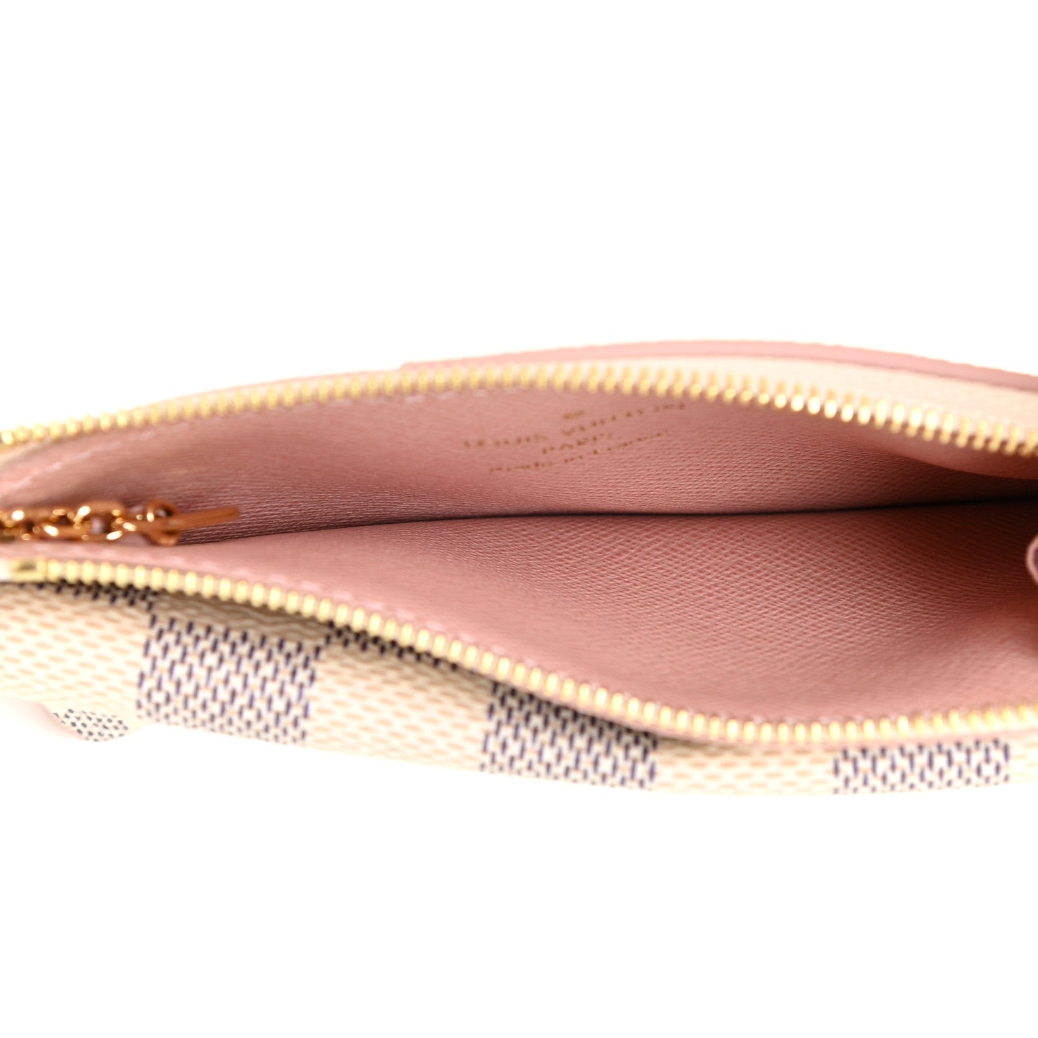 Louis Vuitton Damier Azur Recto Verso Card Holder Rose Ballerine 5 of 10