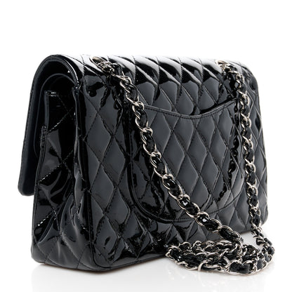 Chanel Patent Quilted Medium Double Flap Black 3 of 12