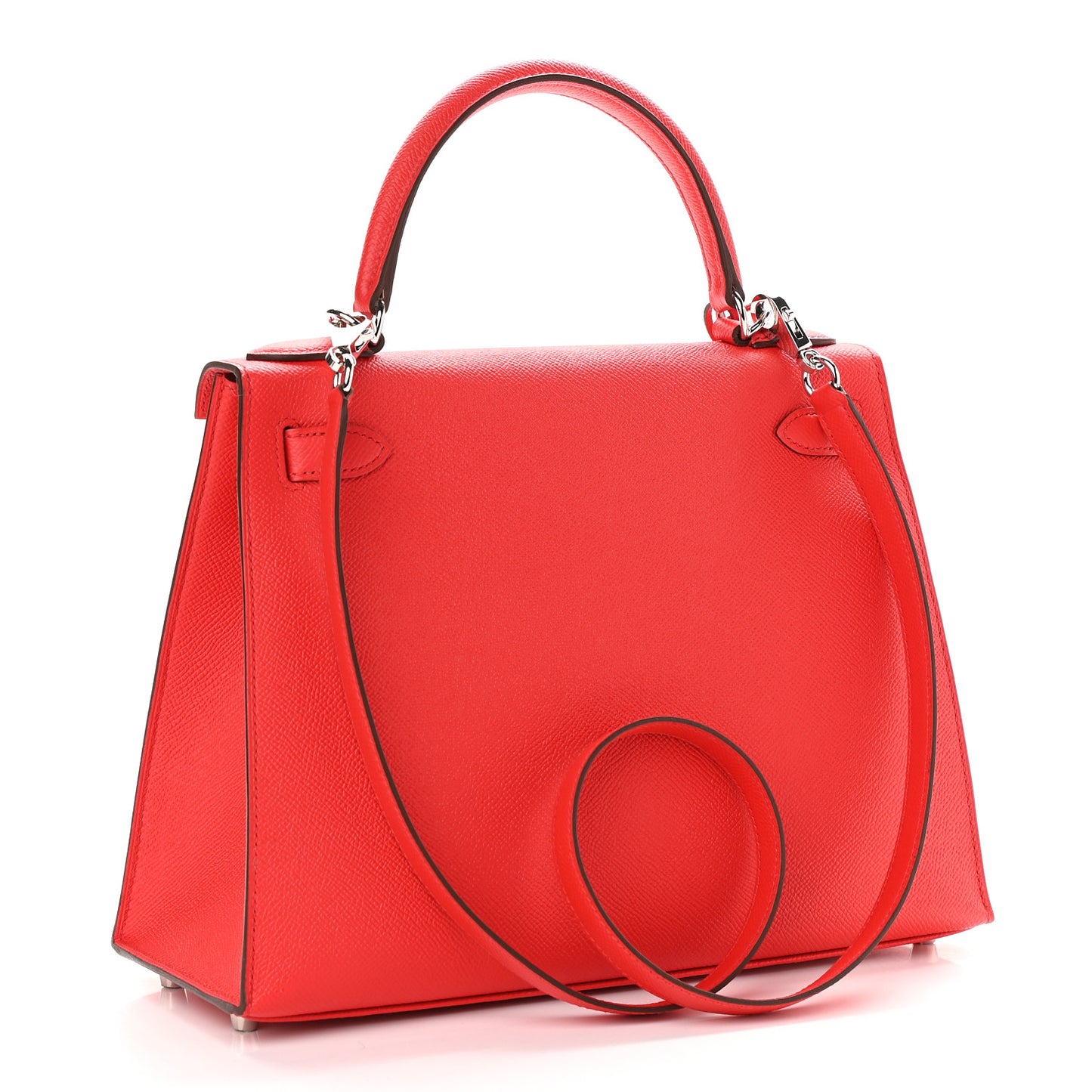 Epsom Verso Kelly Sellier 28 Rouge de Coeur Rouge Grenat