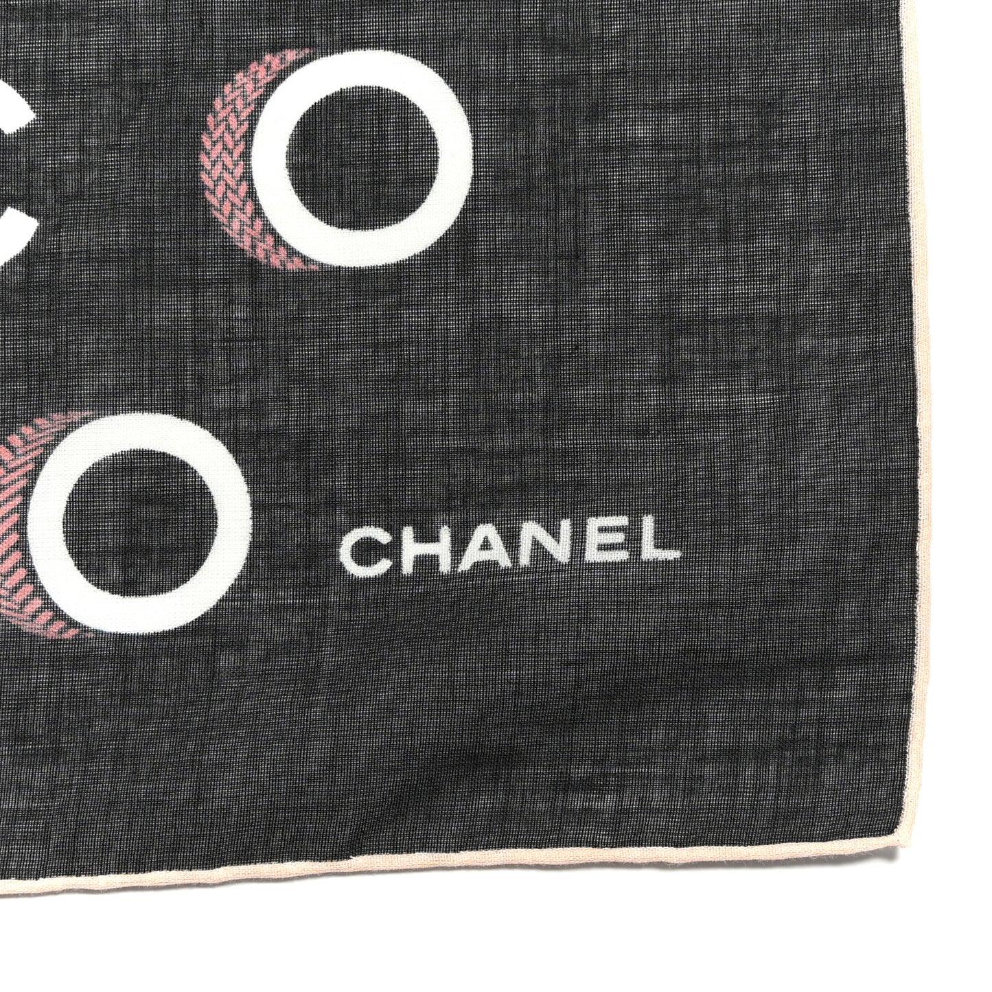 Cotton CC Coco Bandana Black Ecru